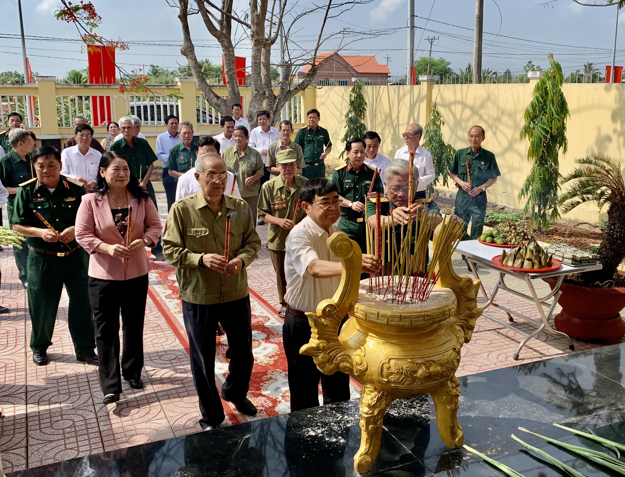 Huyện Châu Thành tổ chức Lễ tưởng niệm liệt sĩ Tiểu đoàn 263